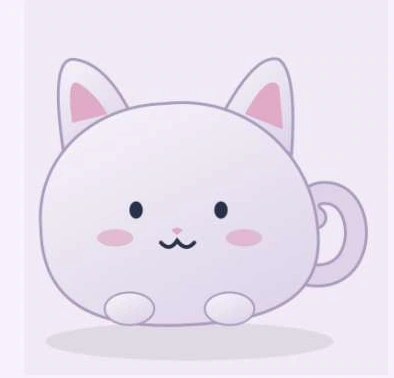 体を膨らませ始めたむにねこ